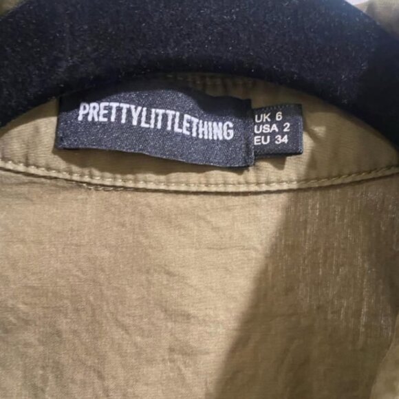 PLT Green button down dress. Size 2. - Picture 4 of 4